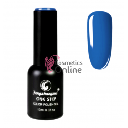 Oja semipermanenta FSM, ONE STEP Color UV/LED 10ml Cod 029 Gentian